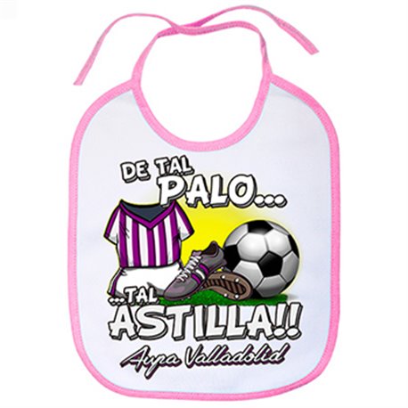 Babero De tal palo tal astilla Valladolid fútbol