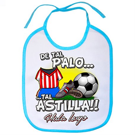 Babero de tal palo tal astilla Lugo fútbol
