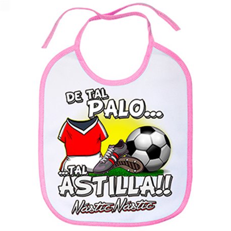 Babero de tal palo tal astilla Nàstic fútbol