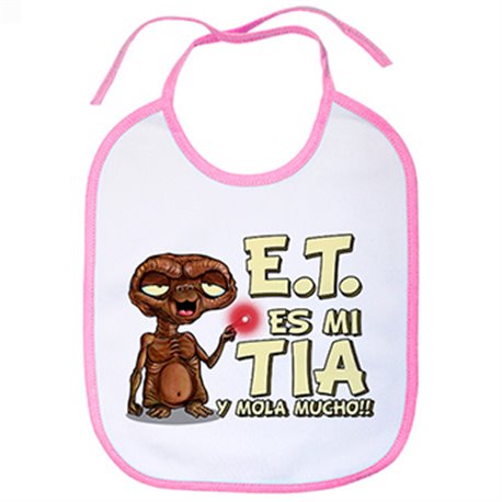 Babero E.T. esta es mi Tia y mola mucho ET El Extraterrestre
