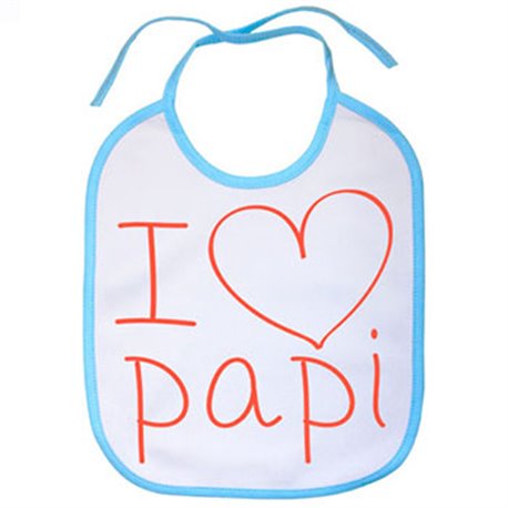 Babero I Love papi