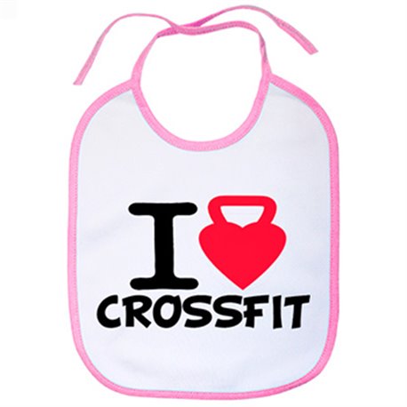 Babero I Love Crossfit