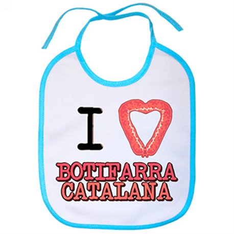 Babero I Love botifarra Catalana