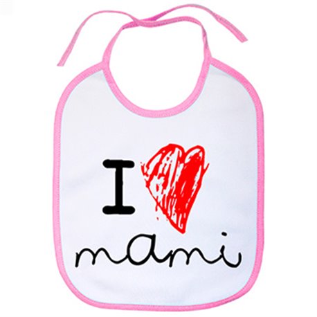 Babero I Love mami