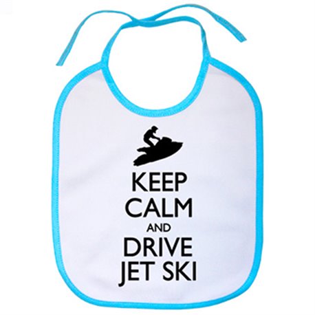 Babero Keep Calm And Drive Jet Ski