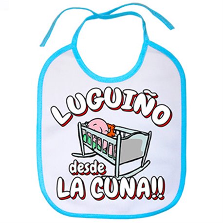 Babero Luguiño desde la cuna Lugo fútbol