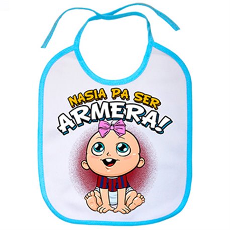 Babero nacida para ser Armera Eibar fútbol