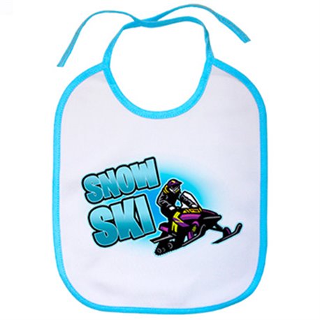 Babero Moto Snow Ski