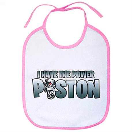 Babero Motocross I Have The Power Piston