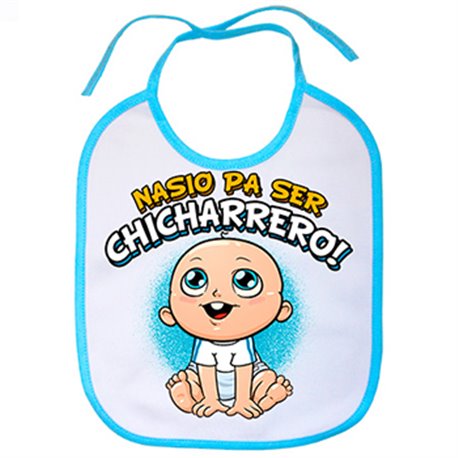 Babero nacido para ser Chicharrero Tenerife fútbol