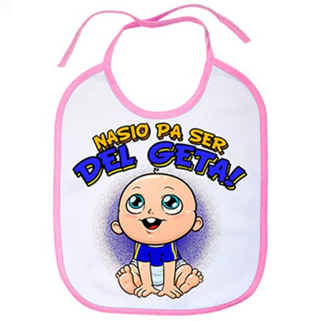 Babero nacido para ser del Geta Getafe fútbol