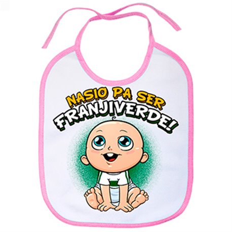 Babero nacido para ser Franjiverde Elche fútbol