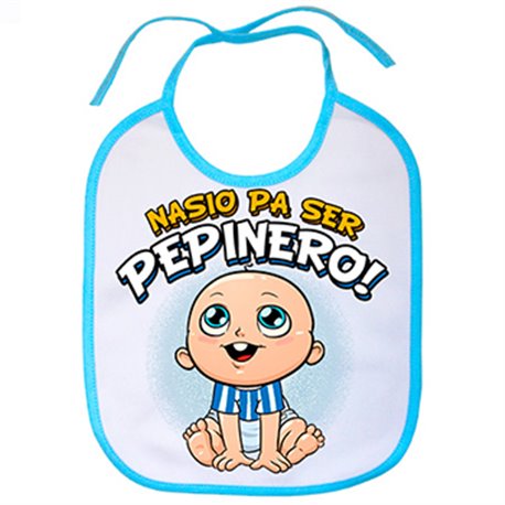 Babero nacido para ser Pepinero Leganés fútbol