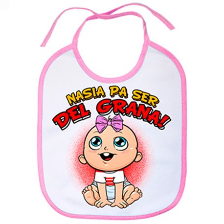 Babero nacida para ser del Graná Granada fútbol