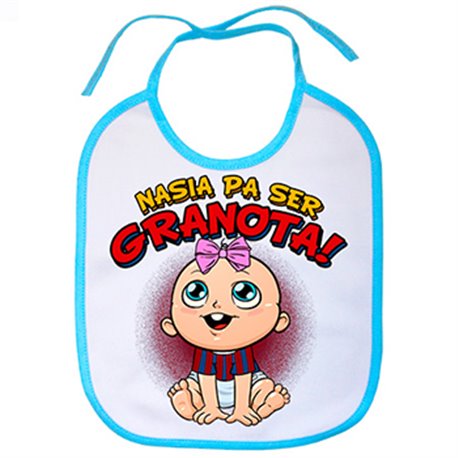 Babero nacida para ser Granota Levante fútbol