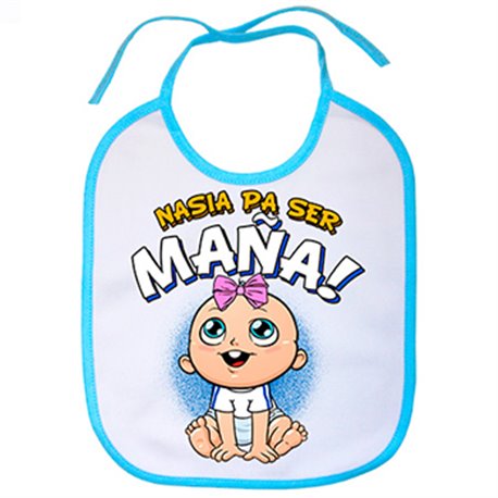 Babero nacida para ser Maña Zaragoza fútbol