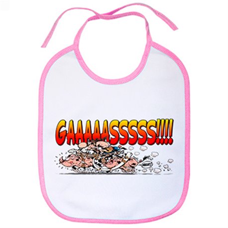 Babero para moteros Gaaaaaaaas