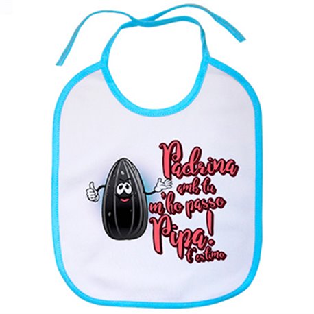 Babero Padrina amb tu m ho passo pipa