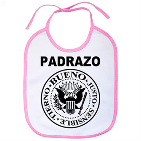 Babero Padrazo bueno justo sensible tierno Ramones