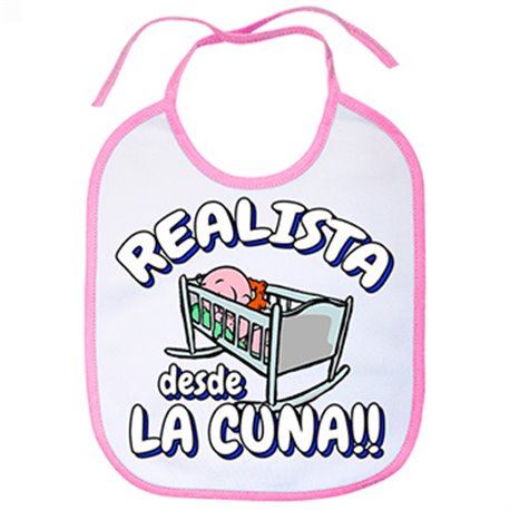 Babero Realista desde la cuna Real Sociedad fútbol