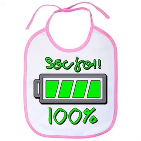 Babero Sóc jo al cent per cent