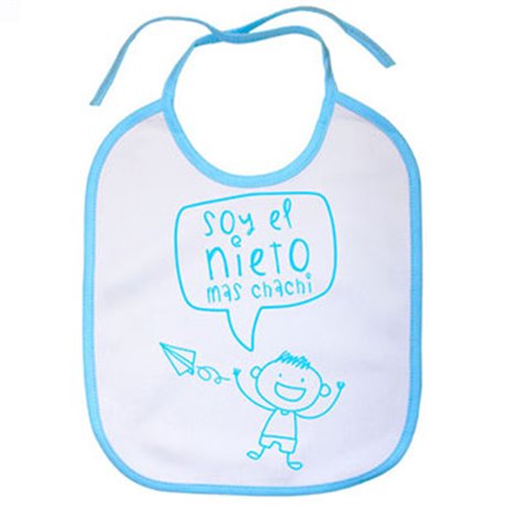 Babero Soy el nieto más chachi