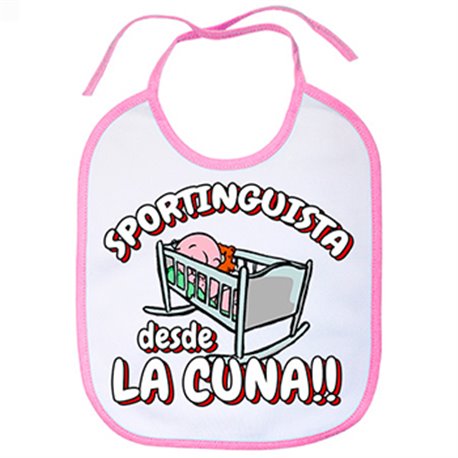 Babero Sportinguista desde la cuna Sporting fútbol