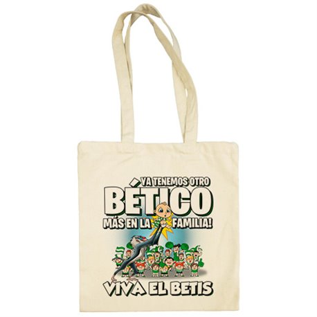 Bolsa de tela ya tenemos otro Bético más en la familia Betis fútbol