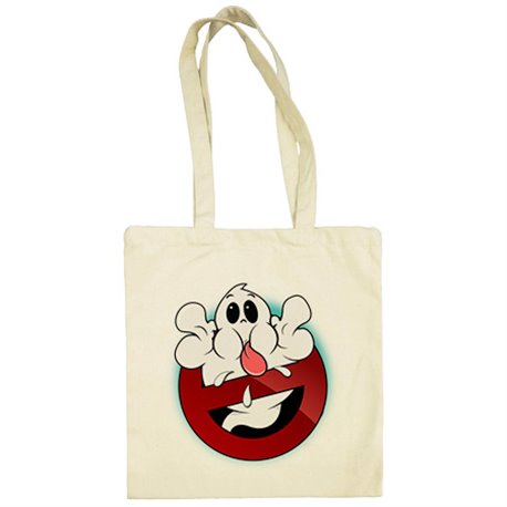 Bolsa de tela parodia divertida caza fantasma burlón