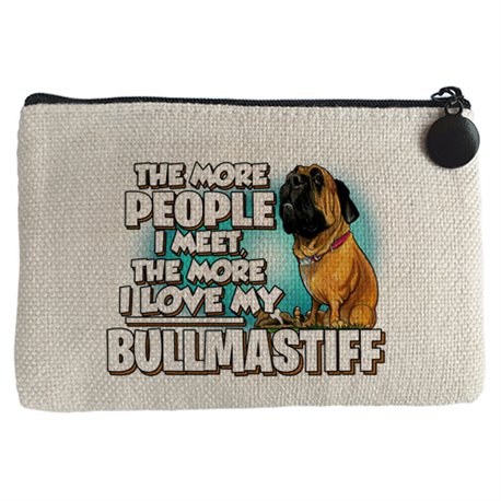 Monedero I love my Bullmastiff raza perro