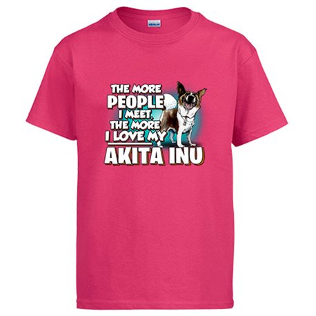Camiseta I love my Akita Inu raza perro