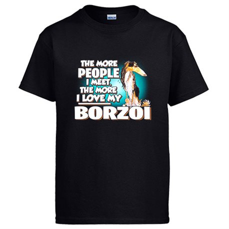 Camiseta I love my Borzoi raza perro