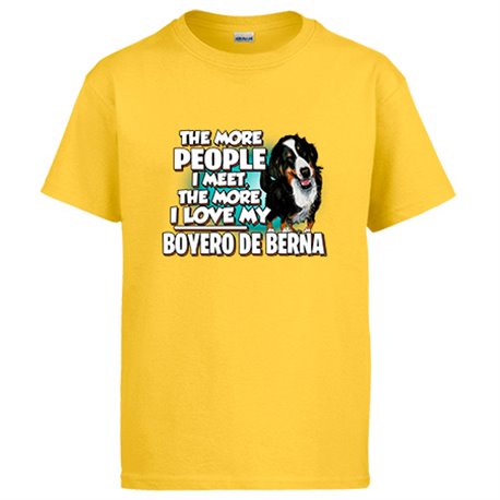 Camiseta I love my Boyero de Berna raza perro