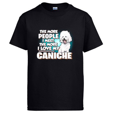 Camiseta I love my Caniche raza perro