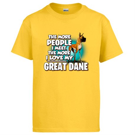 Camiseta I love my Great Dane raza perro