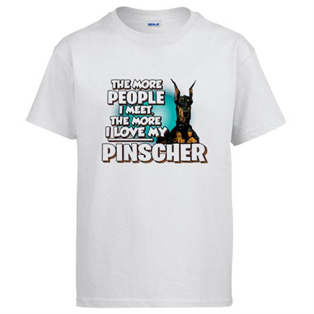 Camiseta I love my Pinscher mascota raza perro