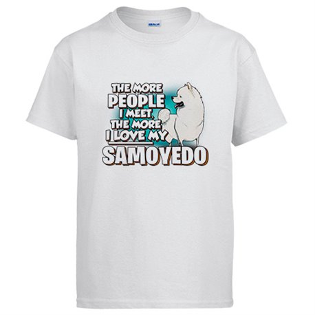Camiseta I love my Samoyedo raza perro
