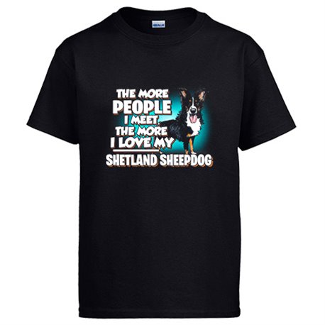 Camiseta I love my Shetland Sheepdog raza perro
