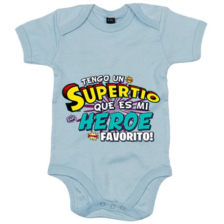 Body bebé tengo un Supertío que és mi héroe favorito regalo para Tío