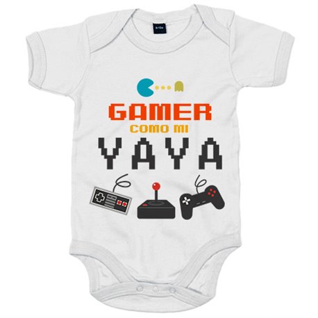 Body bebé Gamer como mi yaya