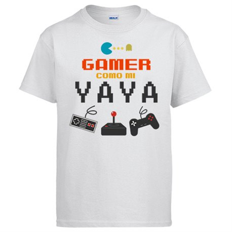 Camiseta Gamer como mi yaya