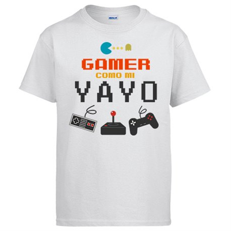 Camiseta Gamer como mi yayo