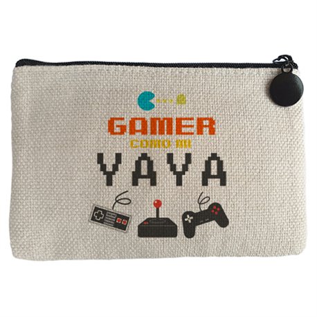 Monedero Gamer como mi yaya