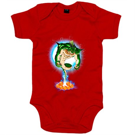 Body bebé ilustración Shenron concediendo deseos