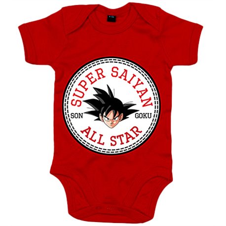 Body bebé parodia Super Saiyan All Star