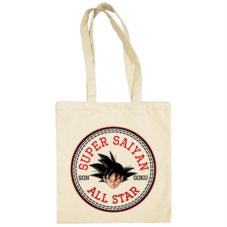 Bolsa de tela parodia Super Saiyan All Star