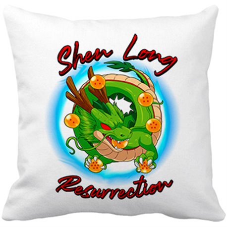 Cojín con relleno parodia Shenron Shen Long