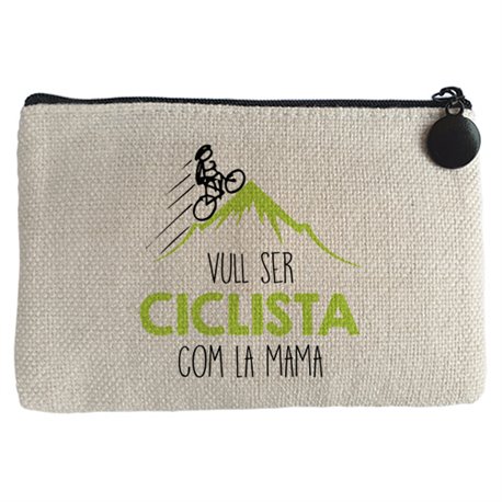 Monedero Vull ser ciclista com la mama