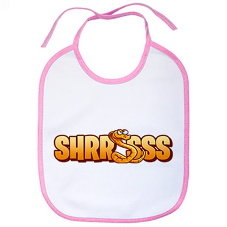 Babero divertido sonido de las serpientes