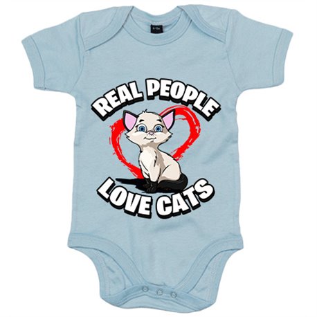 Body bebé real people love cats amantes de gatos